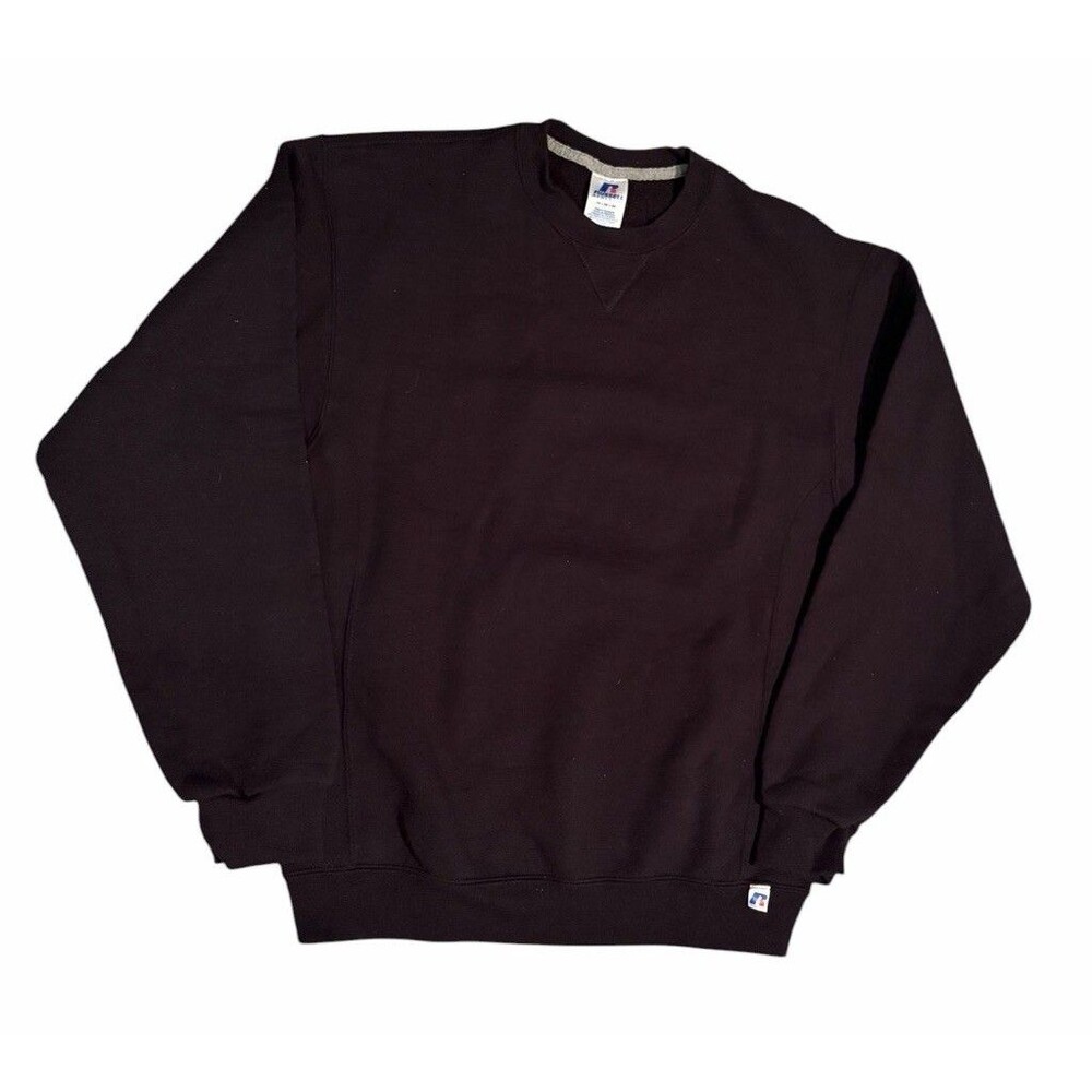 Russell Athletic Vintage 90s Crewneck Sweatshirt Size M Black Made in USA